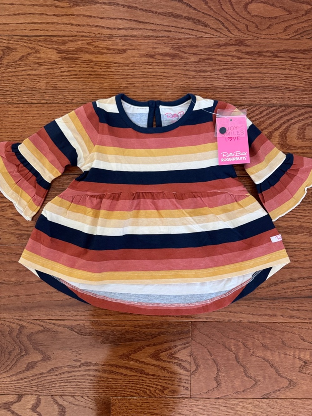 Ruffle Butts Ruggedbutts Girls Top Size 18-24M